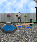 Ecosure 1100ltr Rainwater Harvesting System
